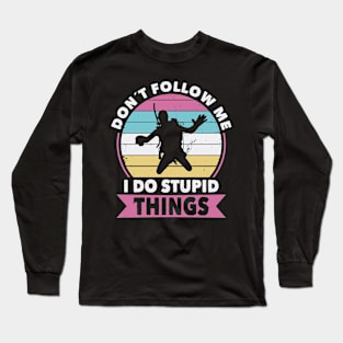 Don´t follow me diving Long Sleeve T-Shirt